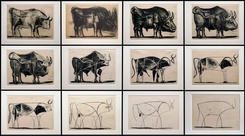 [Photo: " Pasadena, Norton Simon Museum, Picasso P. The Bull, 1946 ” by Vahe Martirosyan is licensed under CC BY - SA 2.0 ]